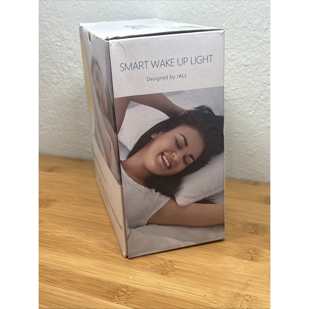 Smart Wake-Up Light Alarm Clock JALL UPGRADE 7 Colors New in Box - Picture 3 of 4